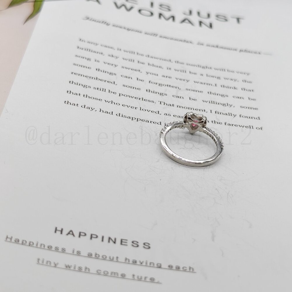 Pandora Elevated Red Heart Ring - image 5